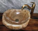 روشویی سنگی رود خانه ای - Image 3