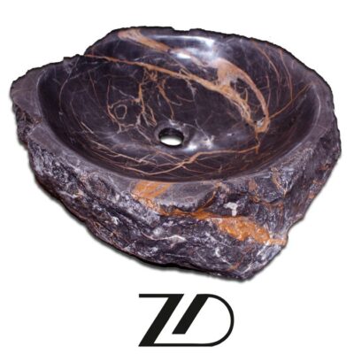 روشویی سنگی رودخانه ای کد 24