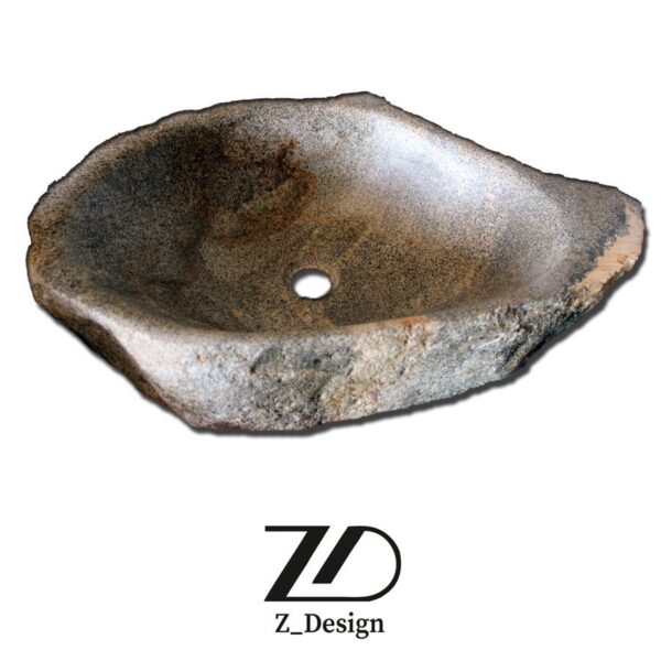 روشویی سنگی رودخانه ای کد 31 - Image 1