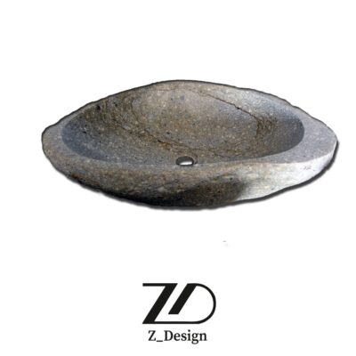 روشویی سنگی رودخانه ای کد 33