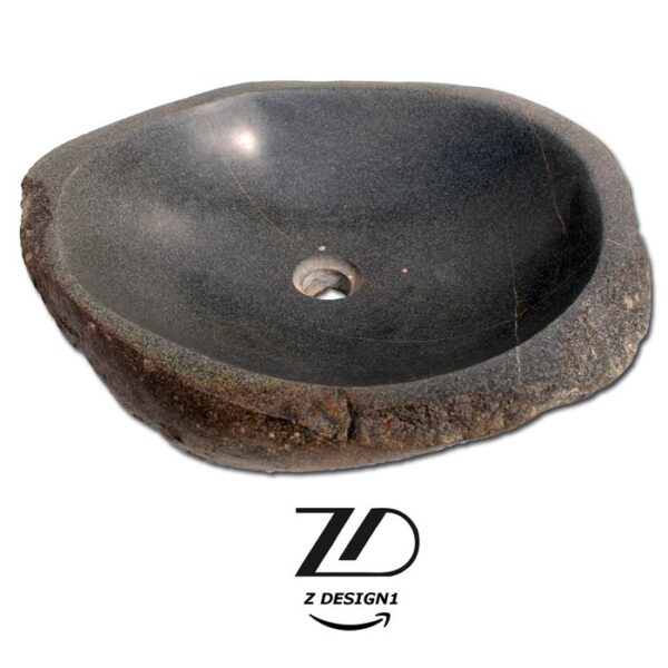 روشویی سنگی رودخانه ای کد40 - Image 1
