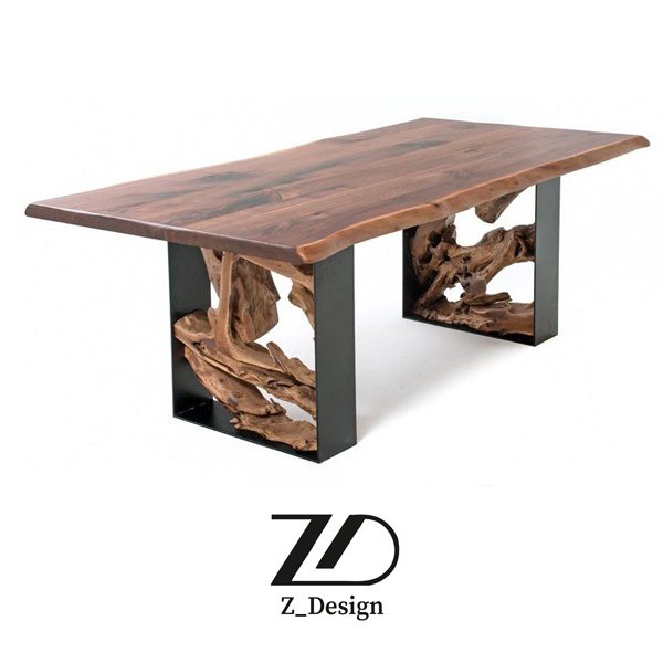 میز چوب گردو