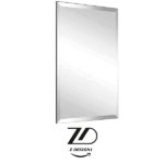 آینه مستطیل بدون قاب