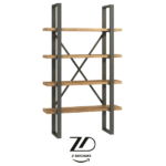 کتابخانه چوبی شیک