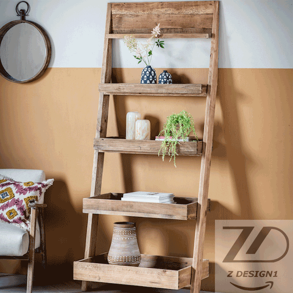 قفسه چوبی روستیک