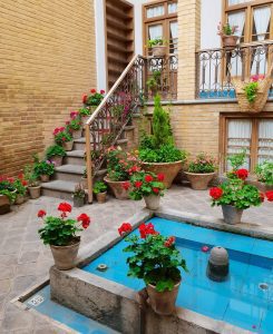 طراحی حیاط ایرانی