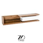 میز تلویزیون چوبی مدل وایت - Image 4