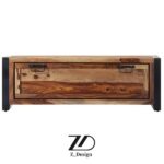 جاکفشی چوبی نشیمن دار کد JG10/120