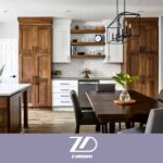 کابینت روکش چوب روستیک - Image 5