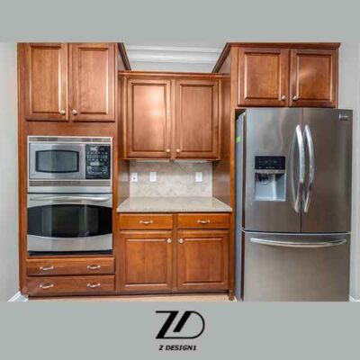 کابینت روکش چوب