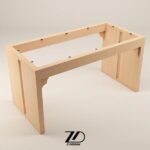 پایه میز چوبی مدرن