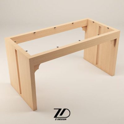 پایه میز چوبی مدرن