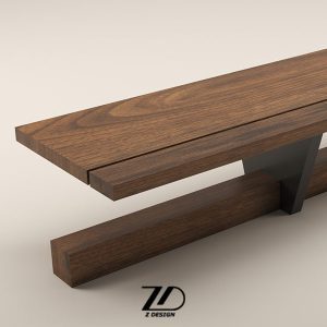 پایه میز چوبی مدرن و شیک کد WGRS/12-160