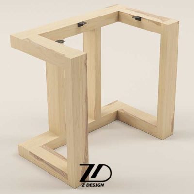 پایه میز چوبی مدرن
