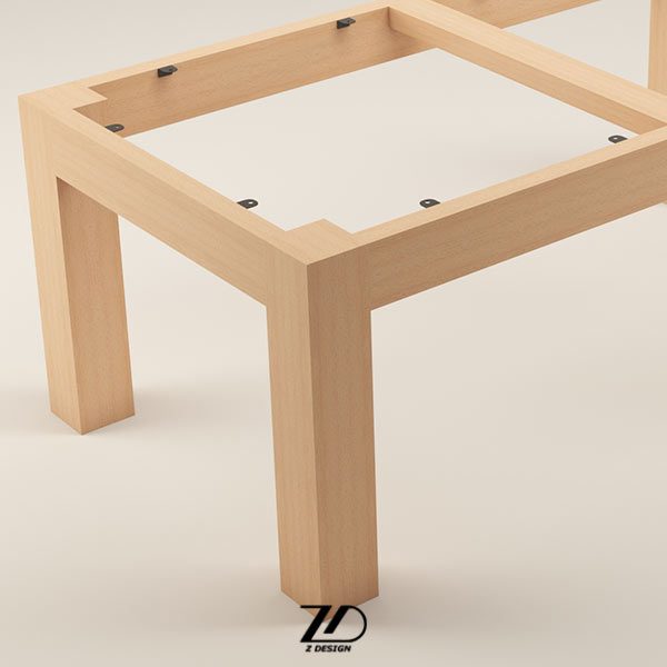 پایه میز چوبی مدل سوفیا