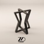 پایه میز فلزی ساعت شنی