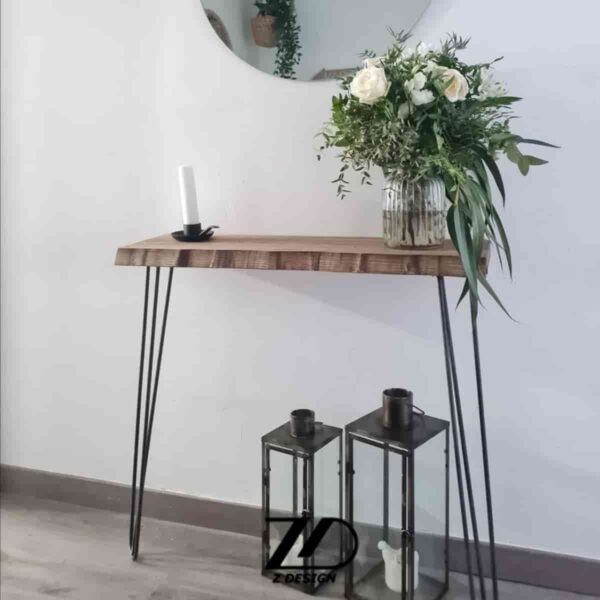 پایه فلزی میز سنجاقی سه شاخ - Image 3