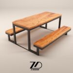 پایه میز فلزی رزیتا