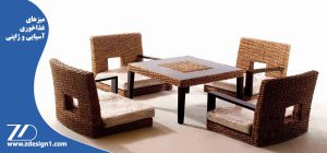 میزهای غذاخوری آسیایی و ژاپنی