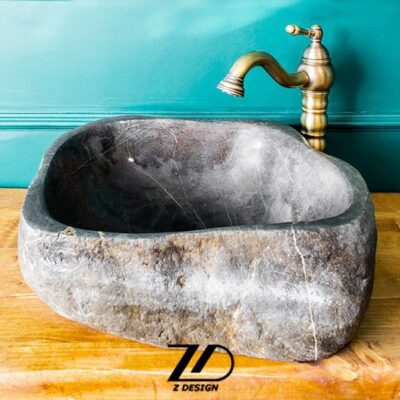 روشویی سنگی فسیلی