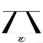 پایه میز فلزی الیزابت