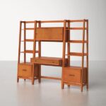 میز تحریر و کتابخانه مدرن - Image 4