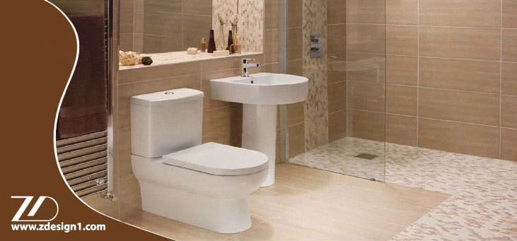 دکوراسیون سرویس بهداشتی ساده خانه