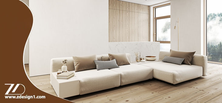 چیدمان با استفاده از مبل ال