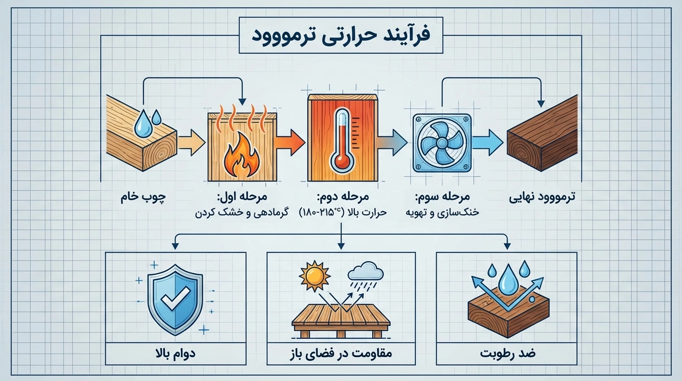 چوب ترموود