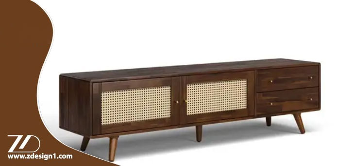 میز تلویزیون پایه‌دار