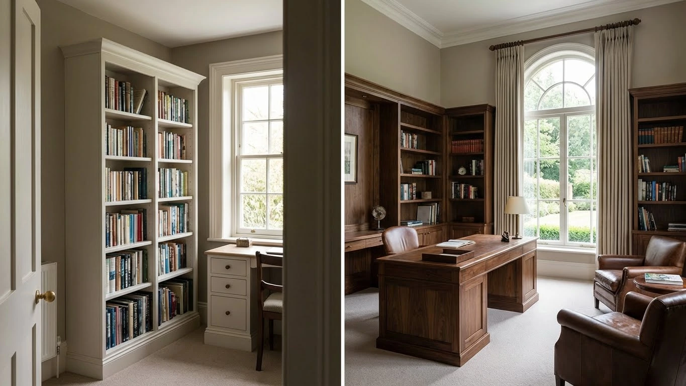 بهترین رنگ برای کتابخانه خانگی و محیط مطالعه