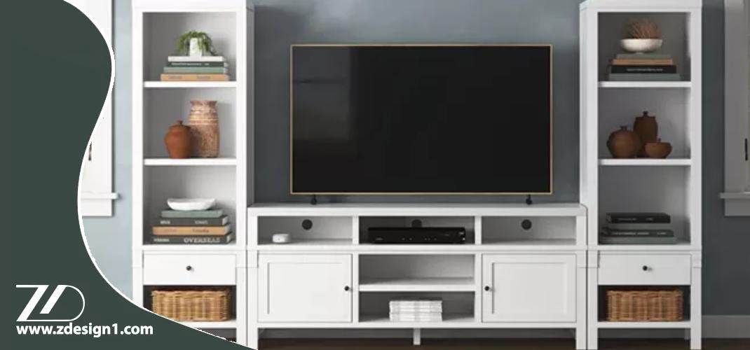 ست بودن میز تلویزیون با دکوراسیون