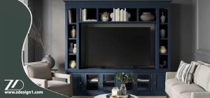 بهترین جای تلویزیون در پذیرایی مربع