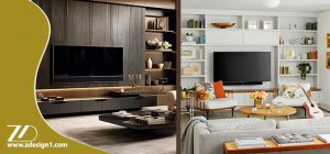 تفاوت بین میز تلویزیون و تی وی وال