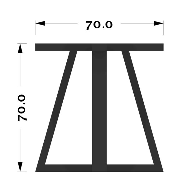 پایه میز دایره - Image 4