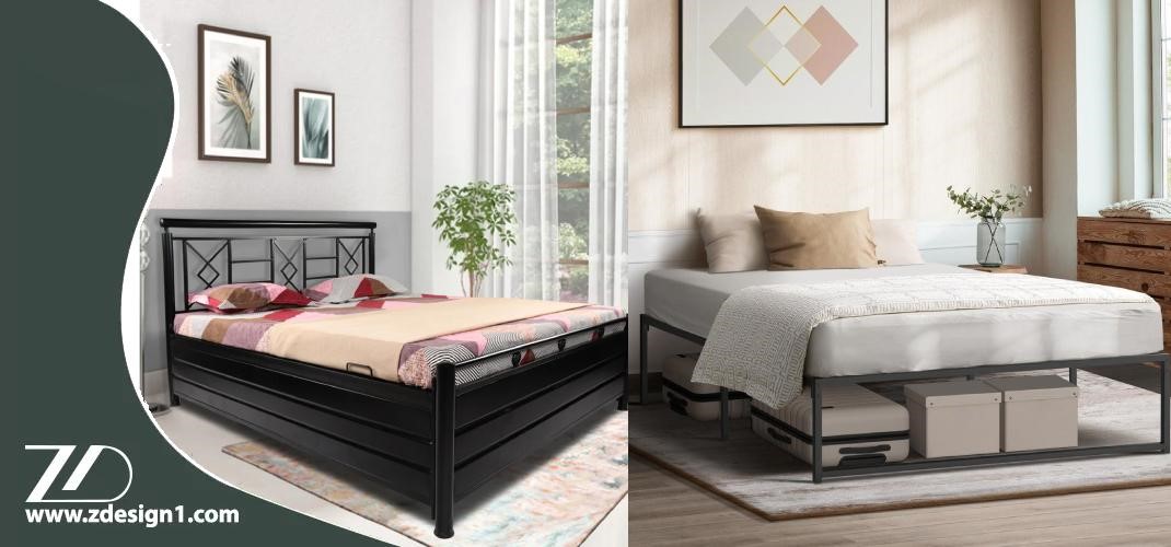 مقایسه زیبایی و تخت فلزی در مقابل تخت چوبی