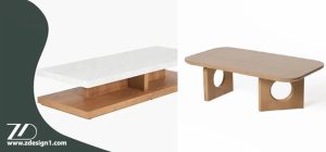 میز جلو مبلی مربع بهتر است یا مستطیل