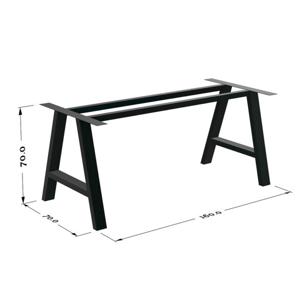 پایه میز فلزی اچ - Image 6