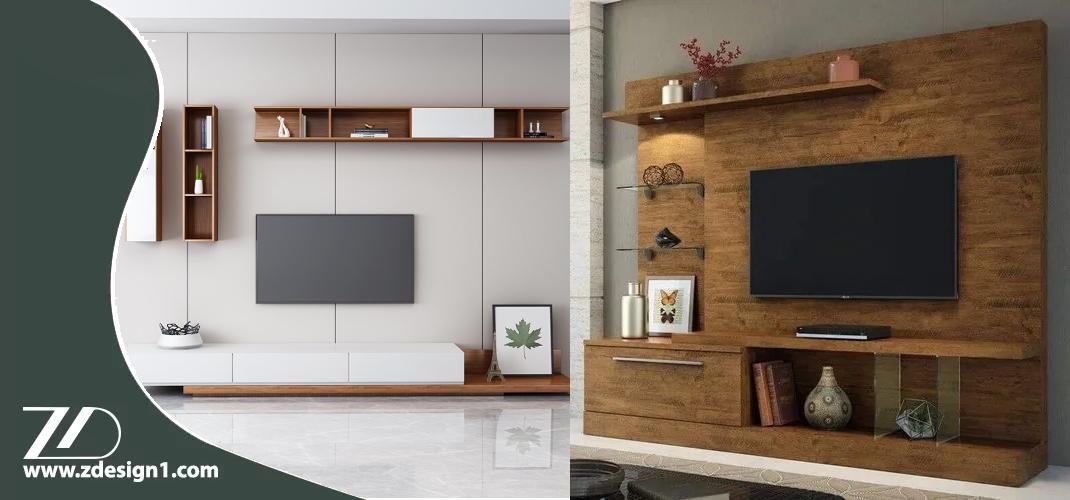 میز تلویزیونی دیواری MDF