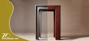 مقایسه پایه میز فلزی و چوبی