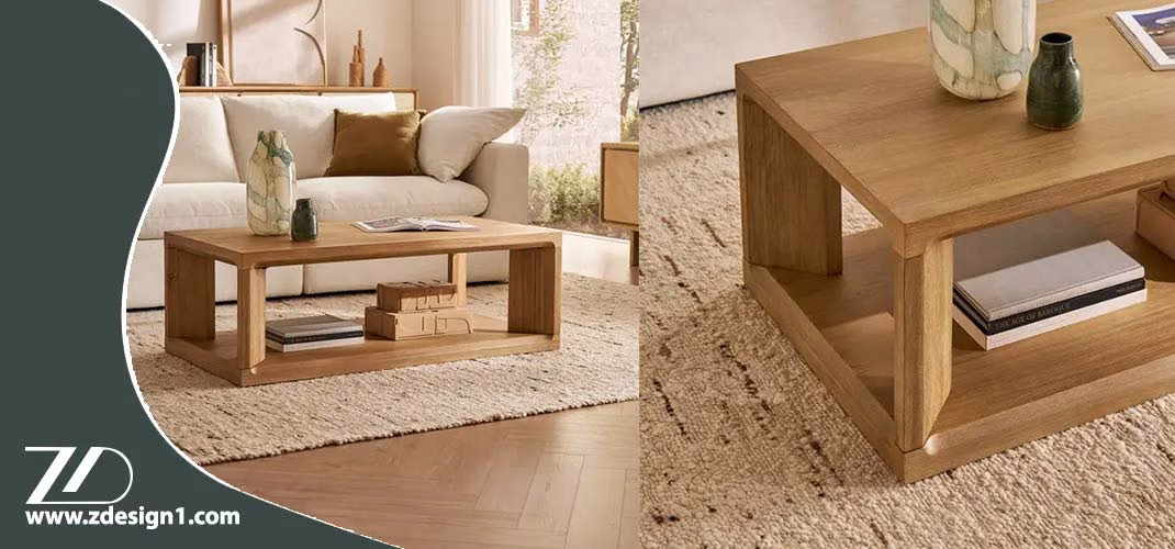 میز جلو مبلی مناسب مبل مینیمال