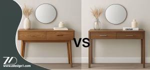 میز کنسول چوبی بهتره یا ام دی اف