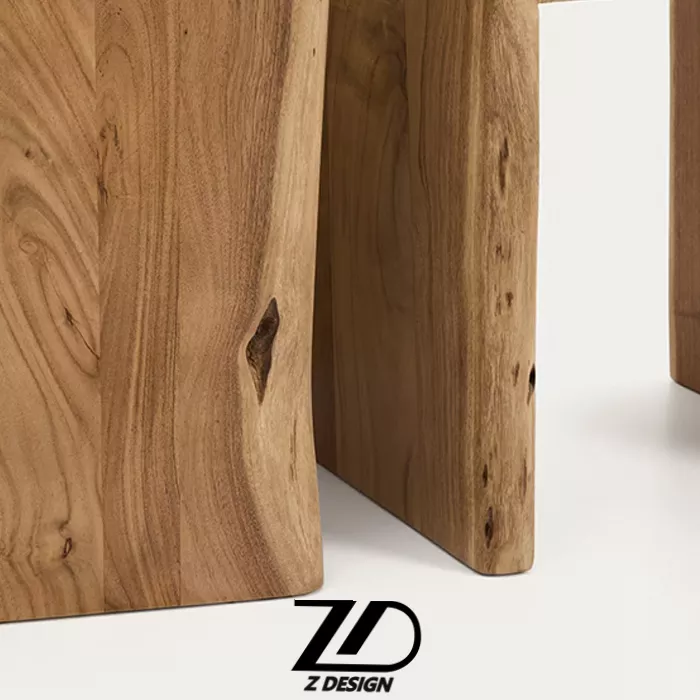 میز عسلی چوبی آیروس