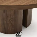 میز چوبی چهارنفره گیرشا