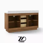 روشویی کابینتی نیلی