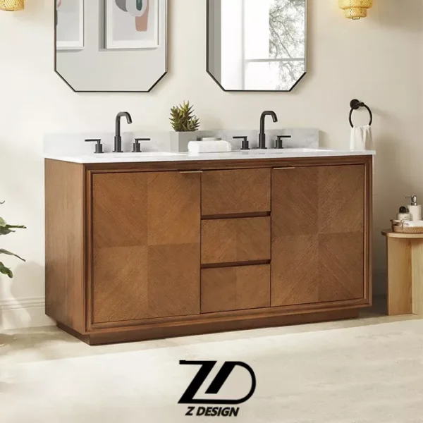 روشویی کابینتی نیلی