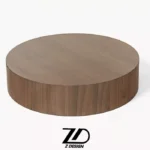 میز جلو مبلی چوبی نیلسا