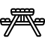 پایه میز چوبی