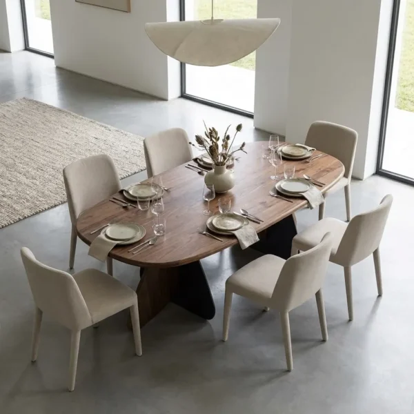 میز ناهارخوری شش نفره ریو