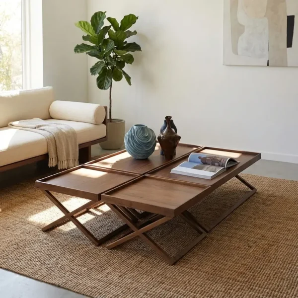 میز جلو مبلی و عسلی لوکا